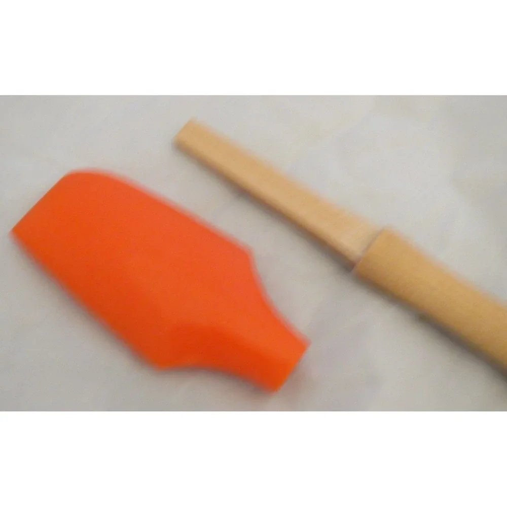 Le Creuset Red Spatula Wood Handle